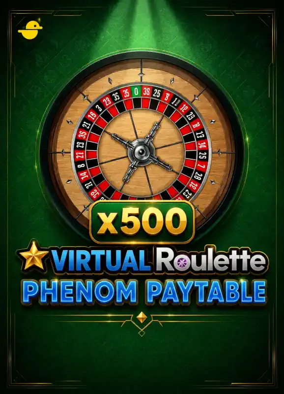 Virtual Roulette X500 Phenom Paytable Pateplay